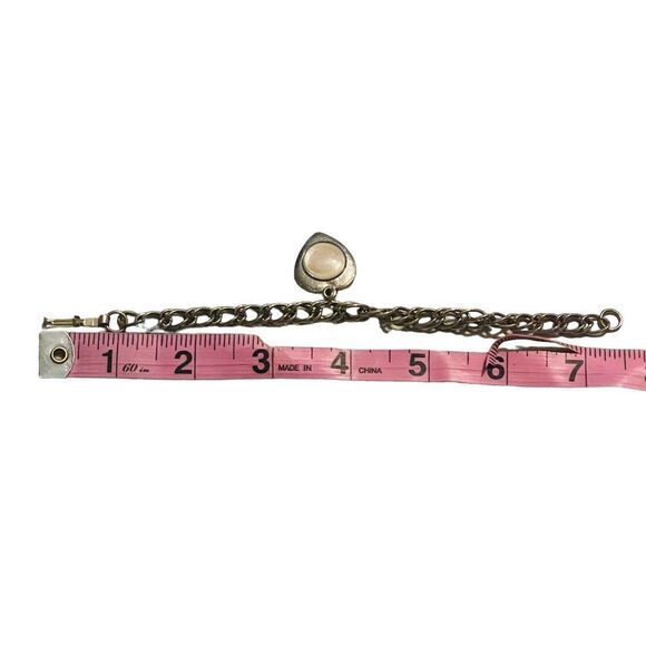 Vintage Silver Locket Bracelet - Picture 11 of 12
